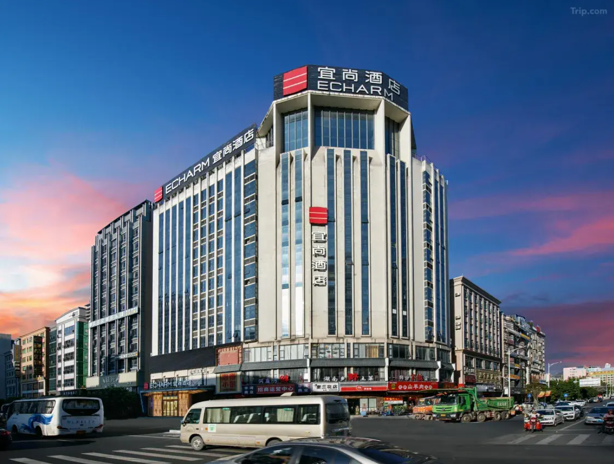 宜尚酒店(惠州惠阳高铁站店)商务大床房（电视投屏+智能马桶+迷你冰箱）